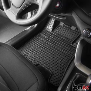 MINI COUNTRYMAN Floor Mats - Omac - El Toro Rubber, 4 Pcs - Black - '10-'16